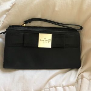 Black Kate Spade Wristlet