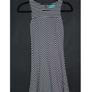 Navy and white striped dress! Brand new!!