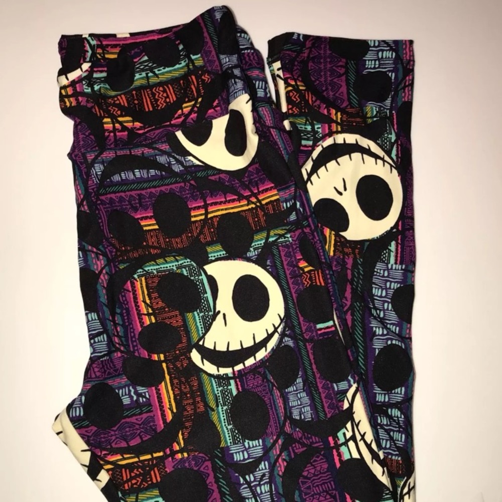 Lularoe Jack Skellington Leggings OS