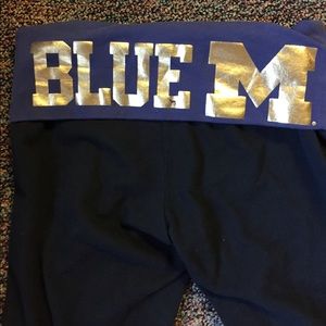 University of Michigan Yoga Pants