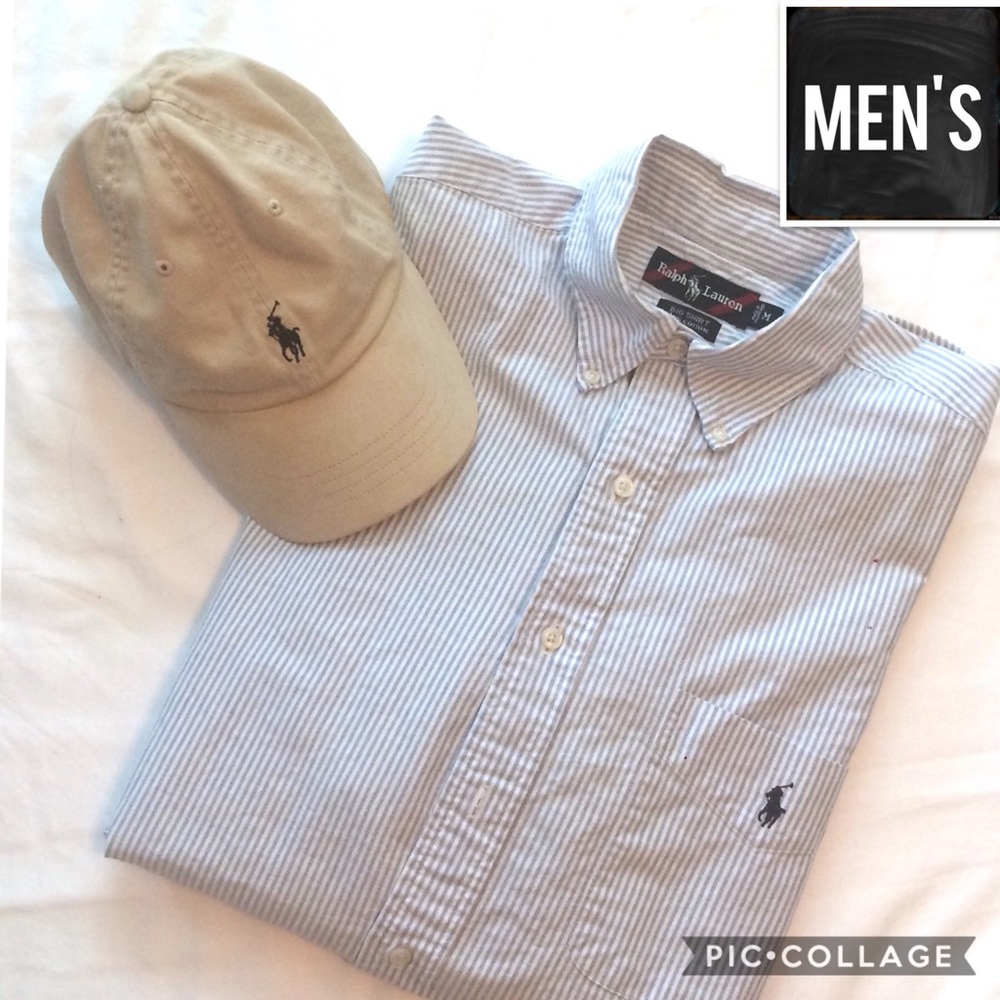 ⭐️MOVING SALE⭐️Ralph Lauren classic stripe shirt