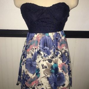 Brand NEW! Windsor Strapless Floral Dress