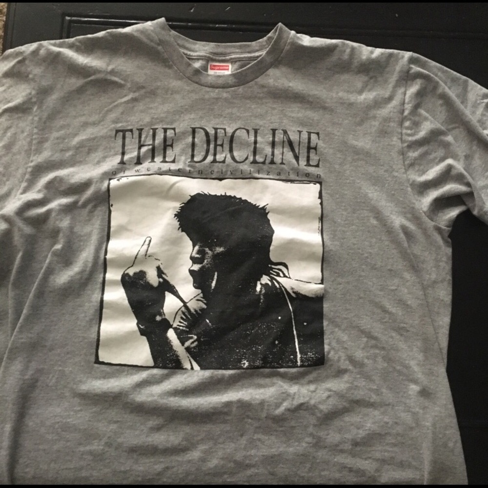 Supreme “the decline” Tee