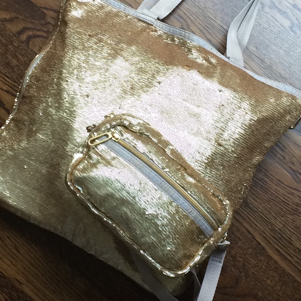 LeSportsac Shimmer tote NWT