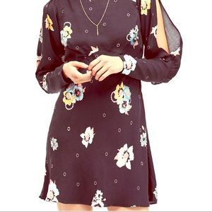FREE PEOPLE Split Sleeve Dress