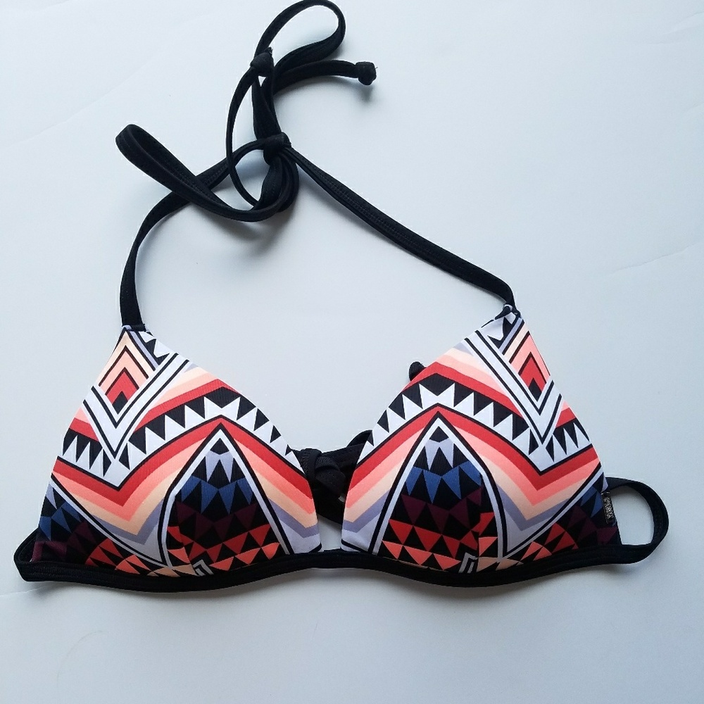 VS Pink Triangle Bikini Top