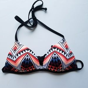 VS Pink Triangle Bikini Top