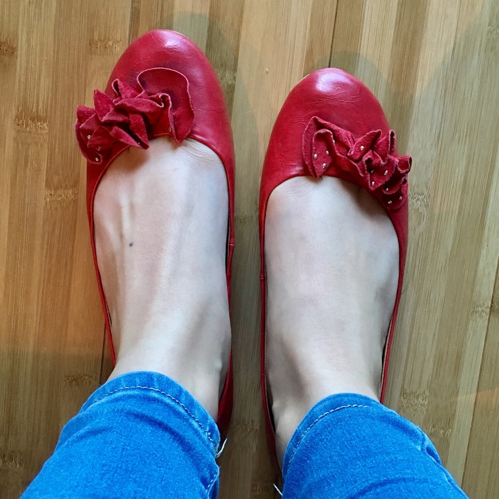 Kenneth Cole Reaction Imitation Leather Flats