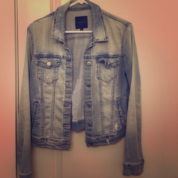 dynamite jean jacket