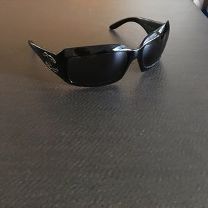 Chanel black sunglasses