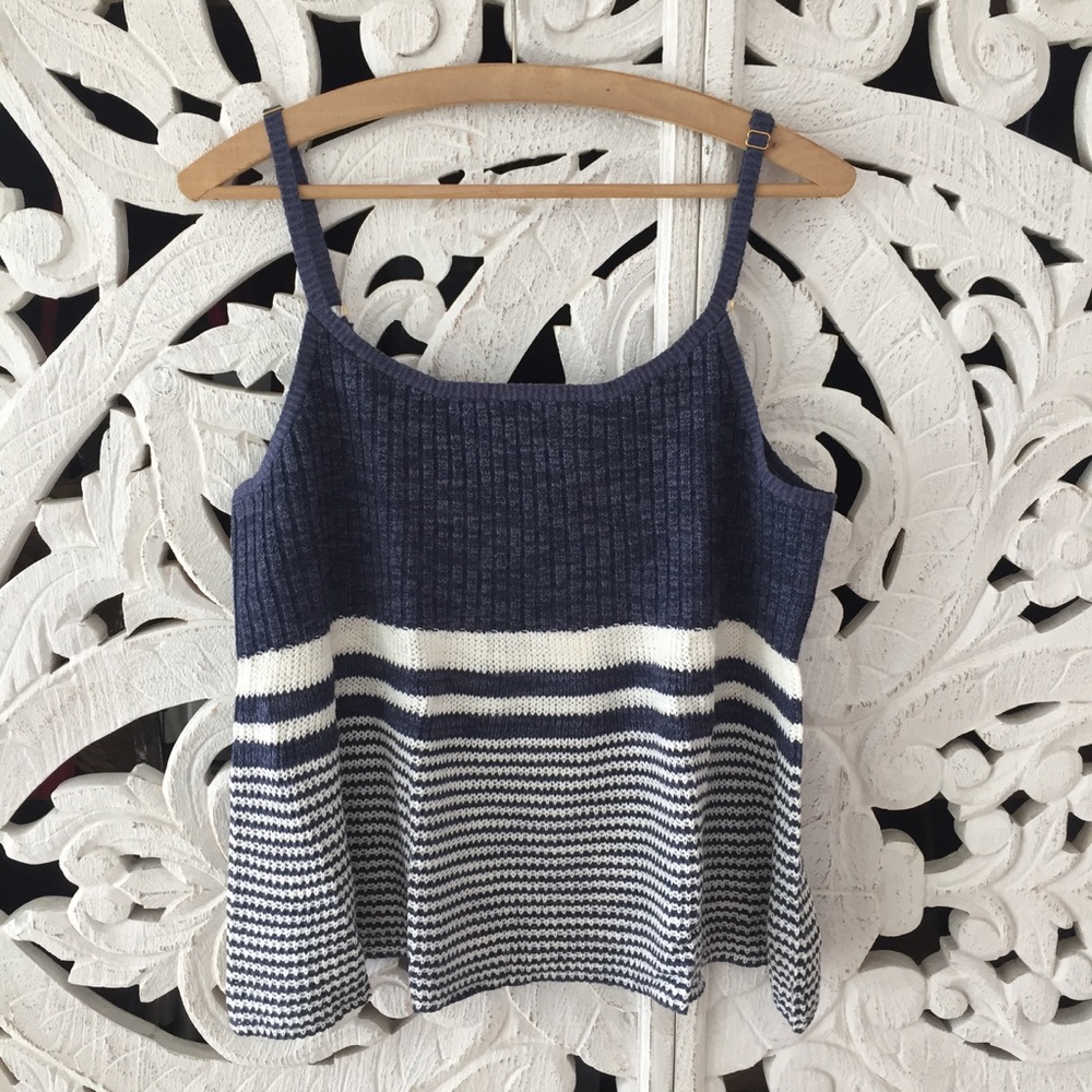 Anthropologie - Moth - Knit Striped Top