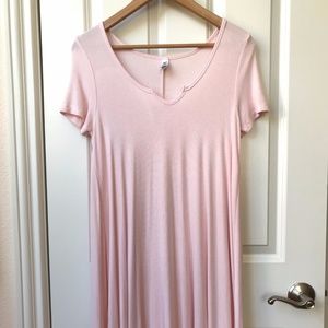 Light Pink Cotton Dress