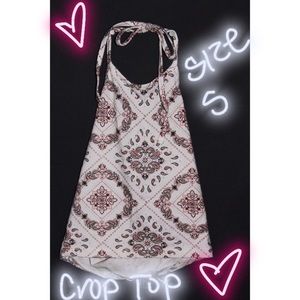 NWT Halter neck crop top!