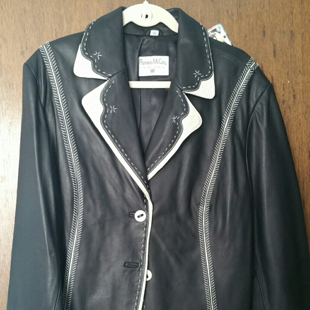 Leather jacket
