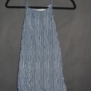 Navy and white striped tank top!