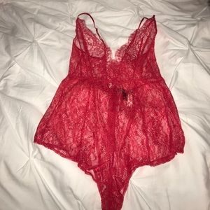 Valentine’s Sale❣️ Red Sheer Lingerie❣️