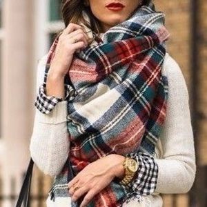 ISO blanket scarf in these tones