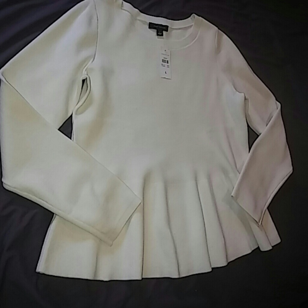 Ann Taylor Sweater peplum top!!!