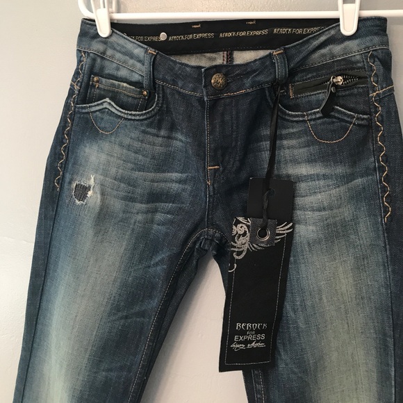 Express Denim - REROCK for a Express women’s boot jeans size 6