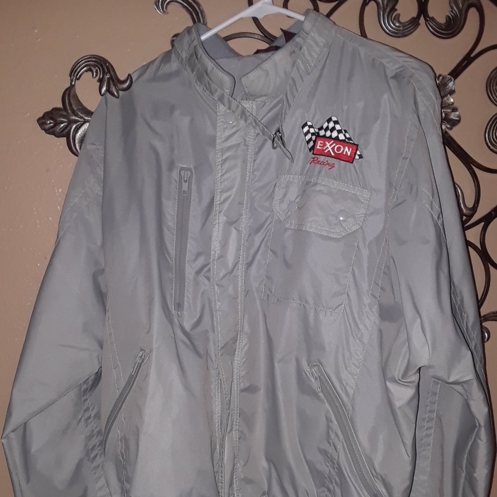Exxon Mobil Racing Windbreaker Jacket