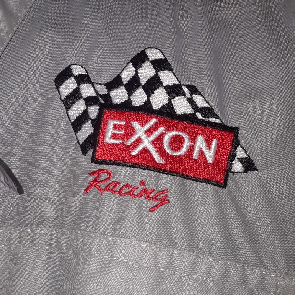 Exxon Mobil Racing Windbreaker Jacket - Picture 2 of 4