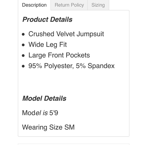 LAST 1️⃣ Red Crushed Velvet Overall - Picture 6 of 7