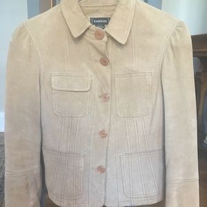 Bebe genuine leather jacket