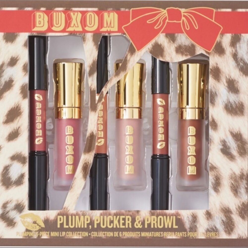 NEW Buxom Plump Pucker and Prowl Lip Set 6 Piece