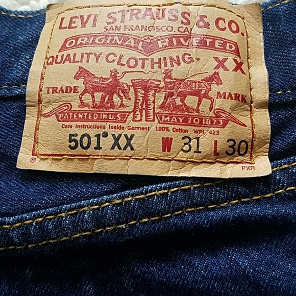 LEVI'S 501 BUTTONFLY JEANS ~🎊2XHP🎊 - Picture 3 of 4