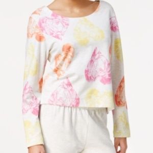 HUE Keyhole Back Pajama Top Tunic Sleepshirt New