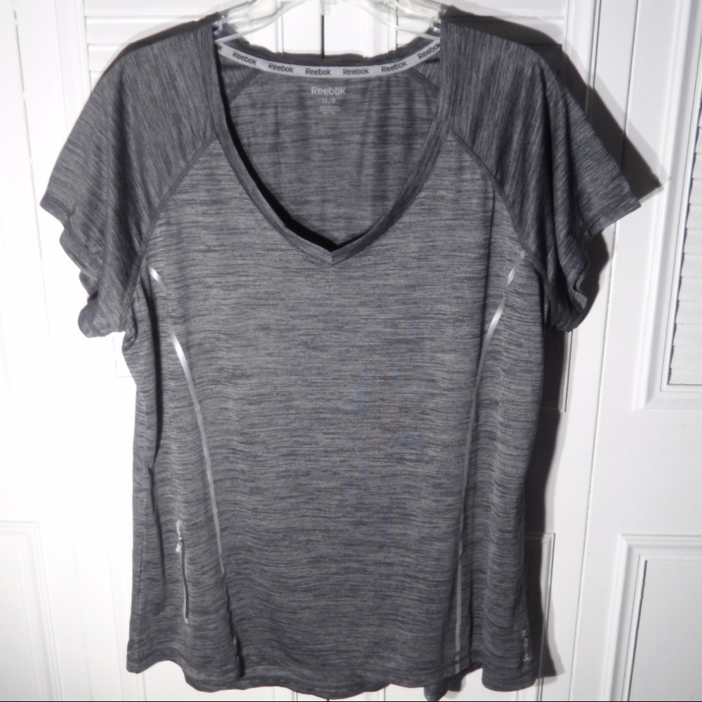 Reebok: Reflective Out-line Athletic Top