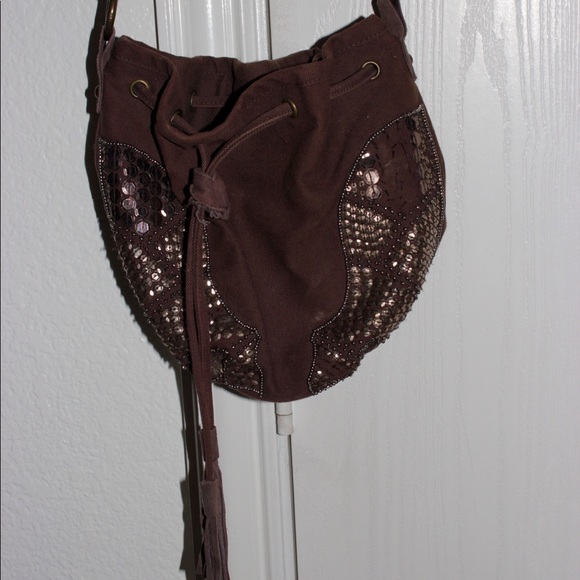 Brown cross body bag - Picture 2 of 2
