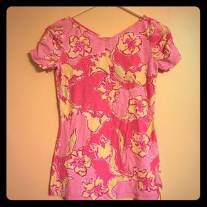 💞Lilly Pulitzer floral shirt💞