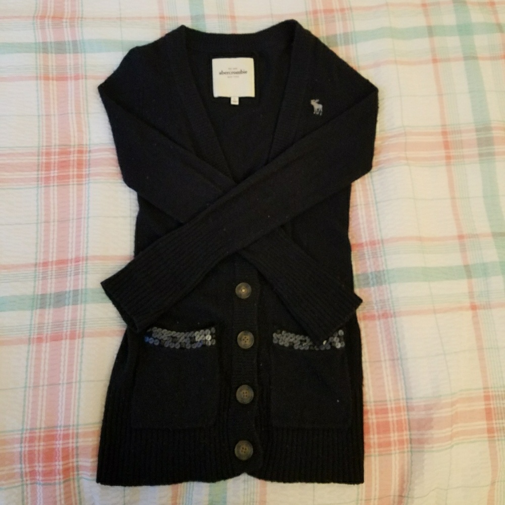 Navy Cozy Long Sweater