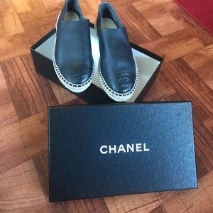 Chanel Lambskin Espadrilles