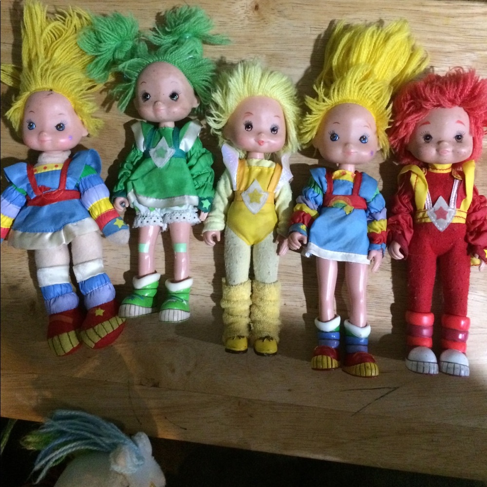Rainbow 🌈 brite dolls
