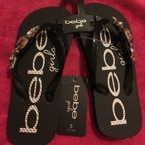 BRAND NEW with TAGS on bebe girls large stones