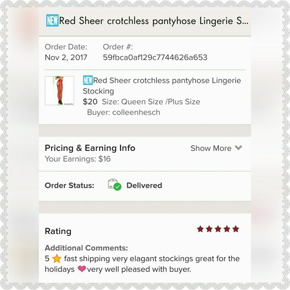 π Nude/Beigh Sheer crotchless pantyhose lingerie - Picture 9 of 9