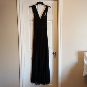 Black Aqua Gown Size 6