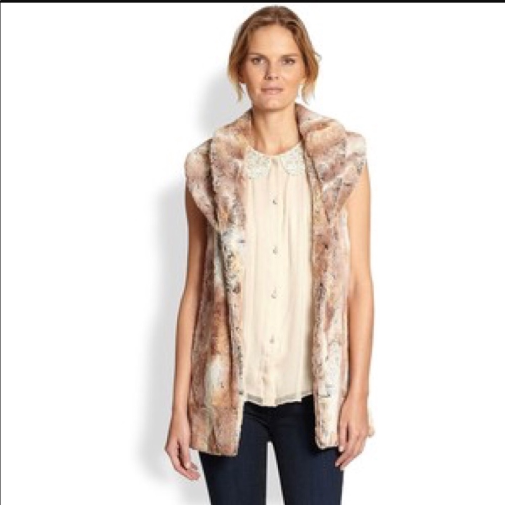 Alice & Olivia Fur Vest
