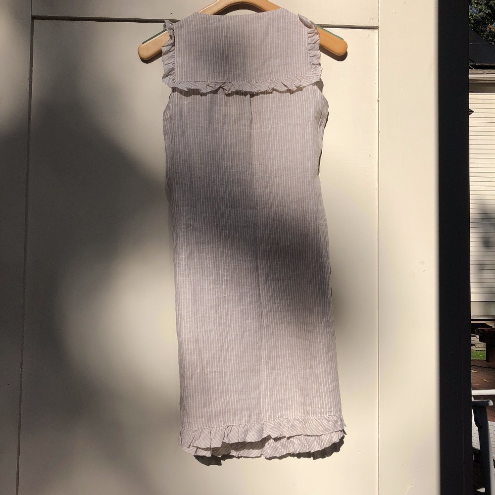 SOLD NWT Vineyard Vines Linen Dress Size 6 - Picture 4 of 5