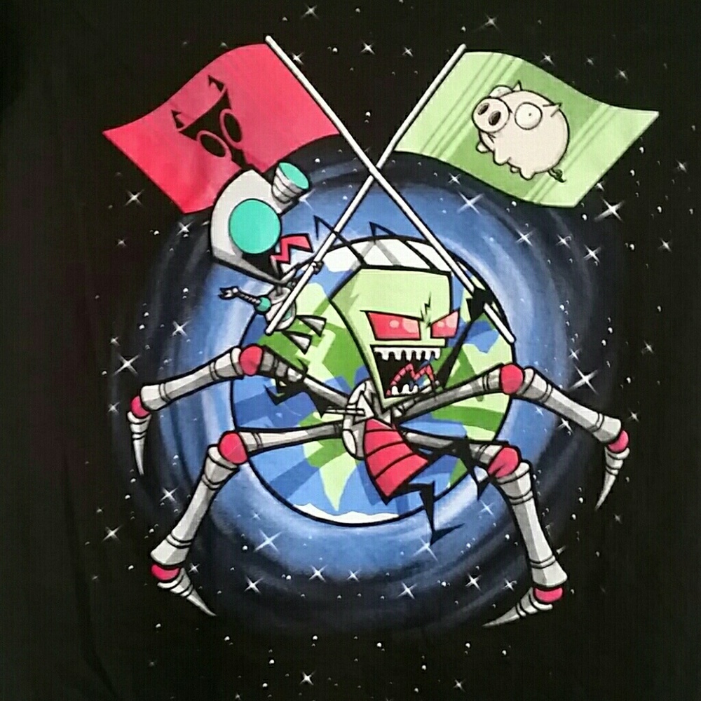 NEW. Invader Zim Small T-shirt