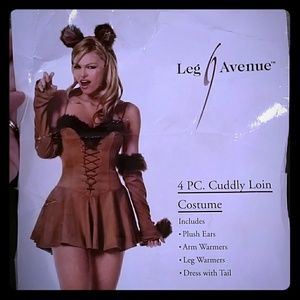 4 pc. Cuddly Lion costume