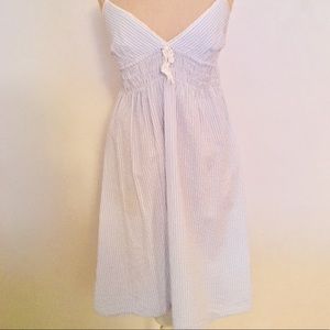 Light Blue Gingham Dress