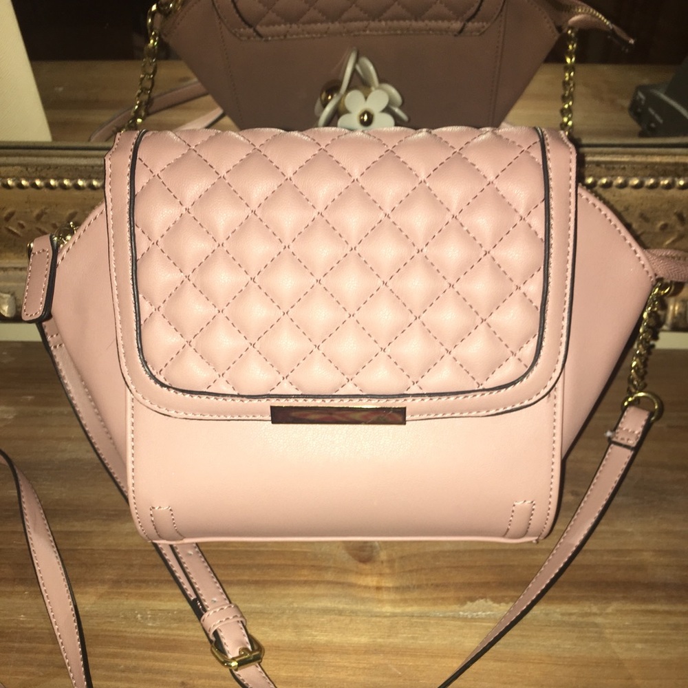 Target Blush Mauve Trapeze crossbody bag