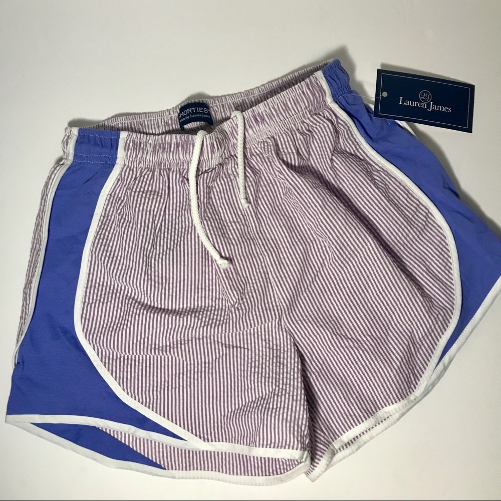 Lauren James Seersucker Shorties