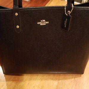 Coach purse reversible city tote