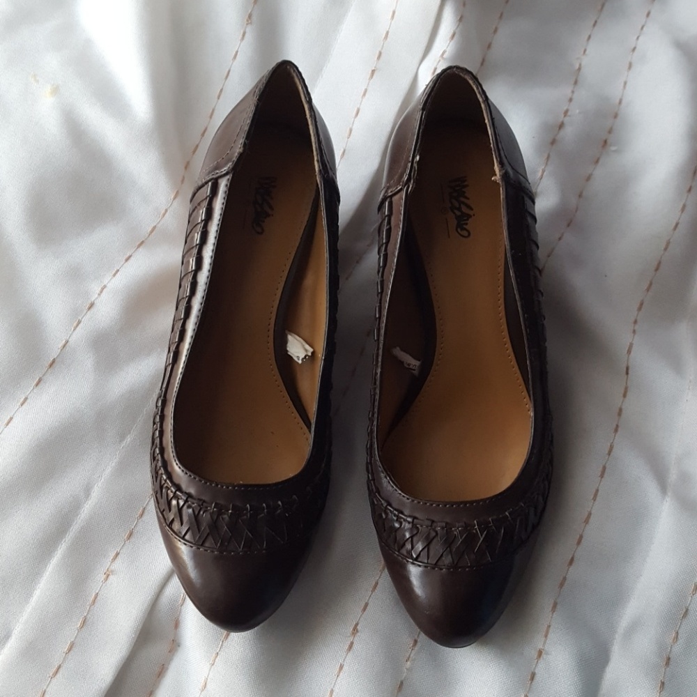 Brown Wedged Heels