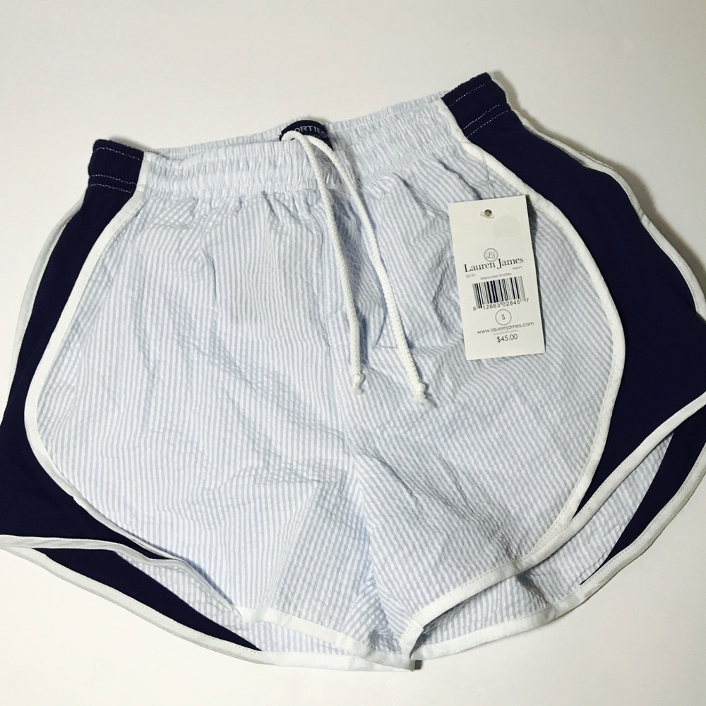 Lauren James Seersucker Shorties