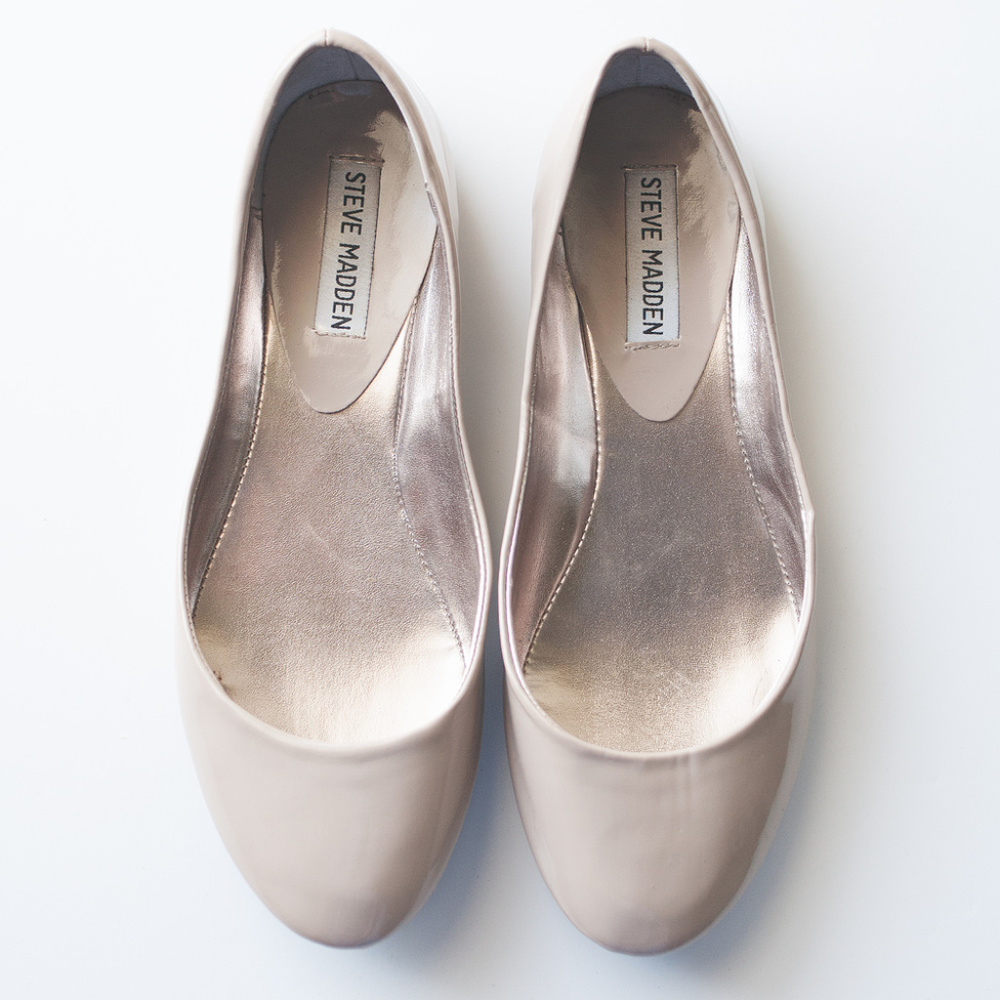 Steve Madden Nude Flats